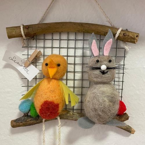 Osterhase+Kücken